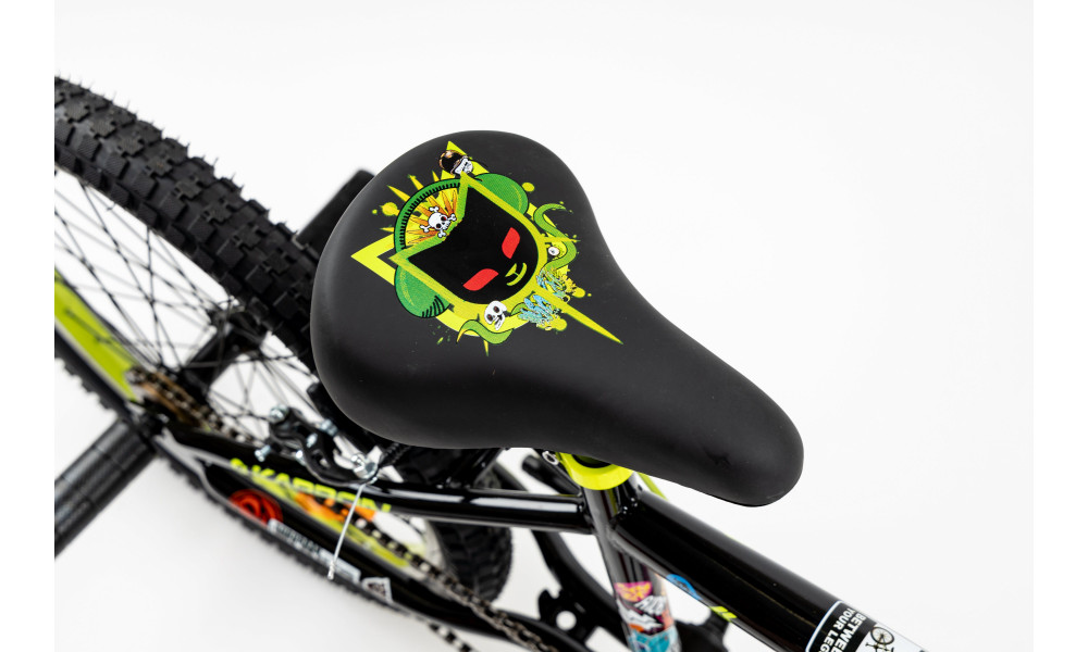 Polkupyörä Karbon BMX 20 black-lime - 2