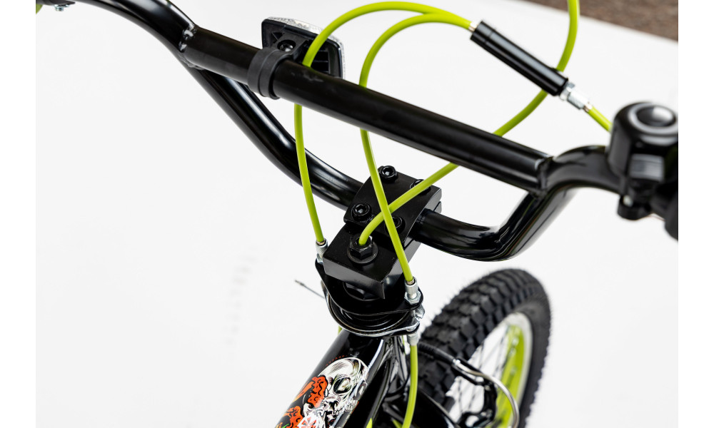 Polkupyörä Karbon BMX 20 black-lime - 4