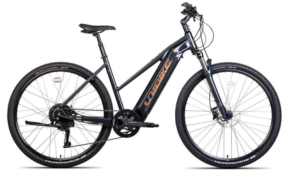 Sähköpyörä Unibike Falcon LDS 2024 black 