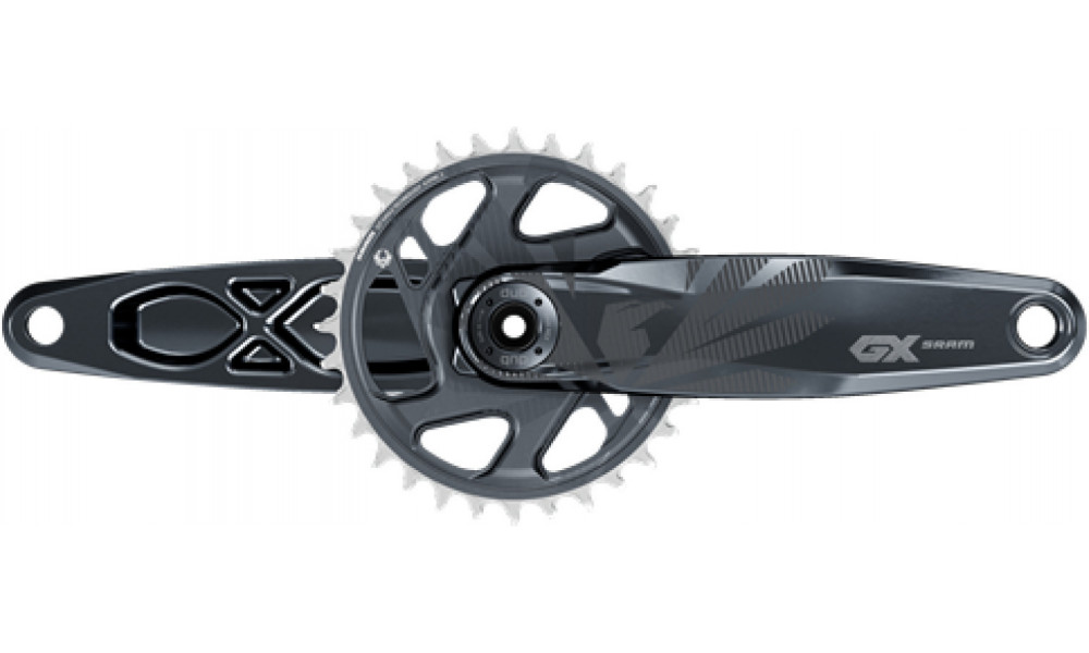 Kampisarja SRAM GX Eagle Fat Bike 5" DUB 1x12-speed 30T 