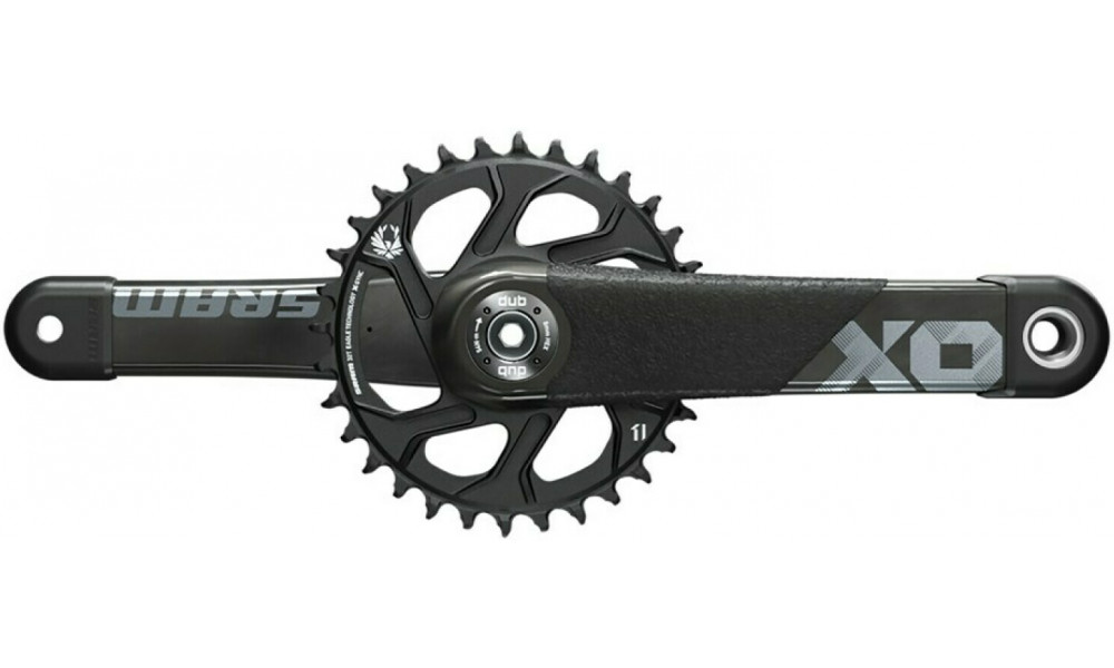 Kampisarja SRAM X01 All Downhill DUB 34T black 