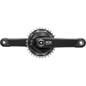 Voimamittarikampisarja SRAM XX Eagle Q174 Thread T-Type DUB MTB Wide 175mm 32T