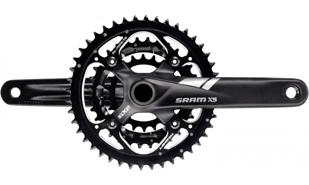 Kampisarja SRAM X5 GXP 175mm 9-speed 44x32x22T 