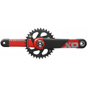 Kampisarja SRAM X01 All Downhill DUB 34T Red