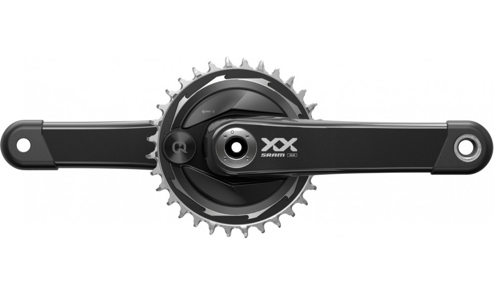 Voimamittarikampisarja SRAM XX Eagle Q174 Thread T-Type DUB MTB Wide 175mm 32T 