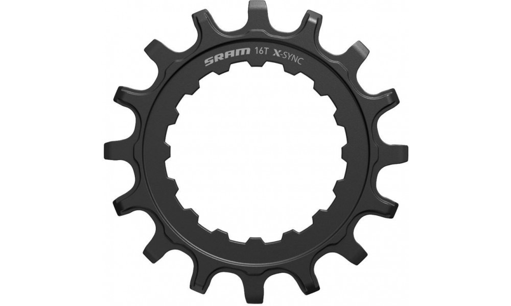 Eturatas SRAM X-Sync E-MTB Bosch Straight steel 16T 