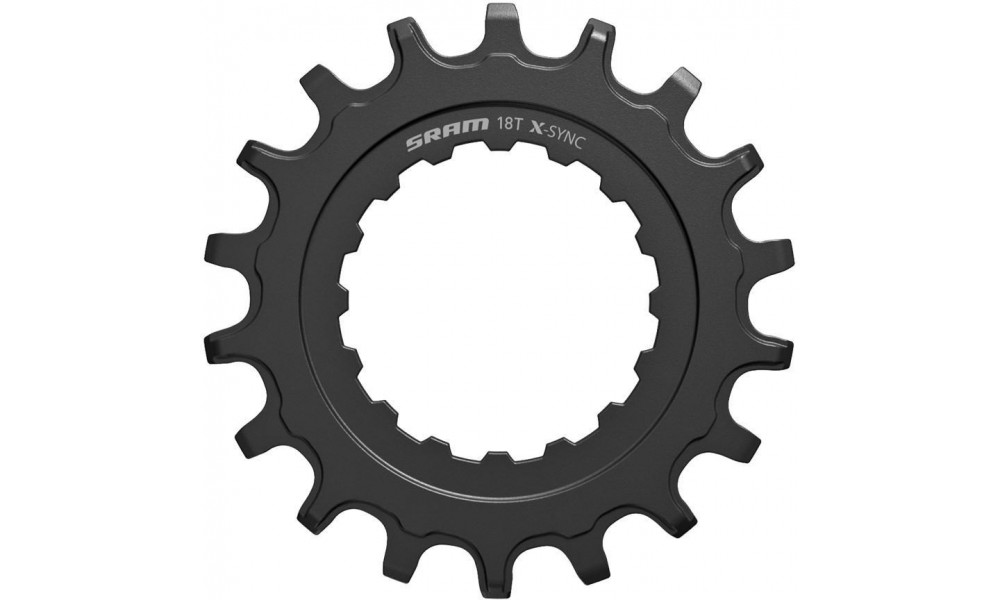 Eturatas SRAM X-Sync E-MTB Bosch Straight steel 18T 