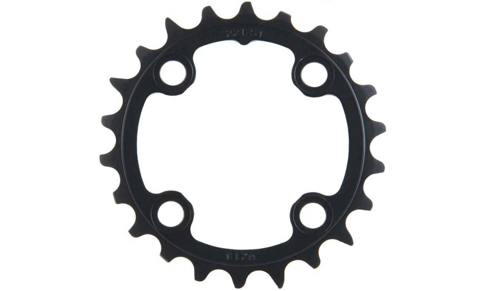 Eturatas SRAM MTB 80mm alu 2x10-speed 26T black 