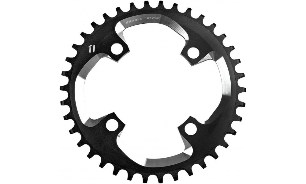 Eturatas SRAM MTB 104mm alu 1x10-speed 36T black 