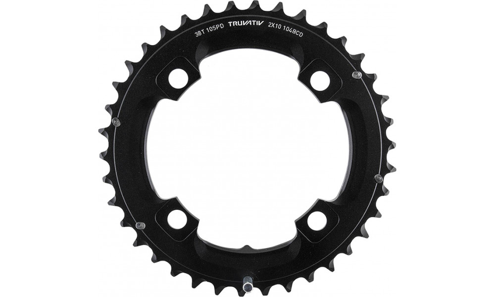 Eturatas SRAM MTB 104mm alu 2x10-speed with pin 38T black 