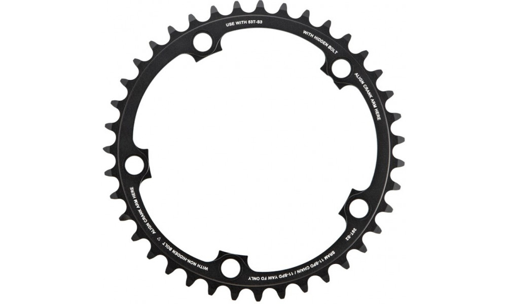 Eturatas SRAM Road Red 22/Force 22 X-Glide R 130mm alu 2x11-speed 39T black 