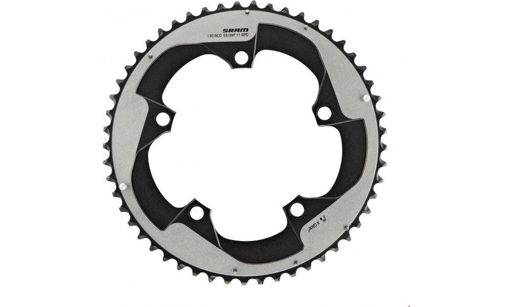 Eturatas SRAM Road Force 22 X-Glide R 110mm alu 2x11-speed 50T black 