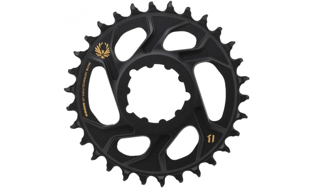 Eturatas SRAM MTB Eagle X-Sync2 Direct Mount alu 11-speed 6mm offset 30T gold 