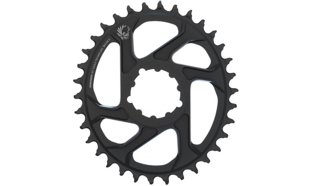 Eturatas SRAM Eagle X-Sync2 Direct Mount alu Oval 6mm offset 34T black 