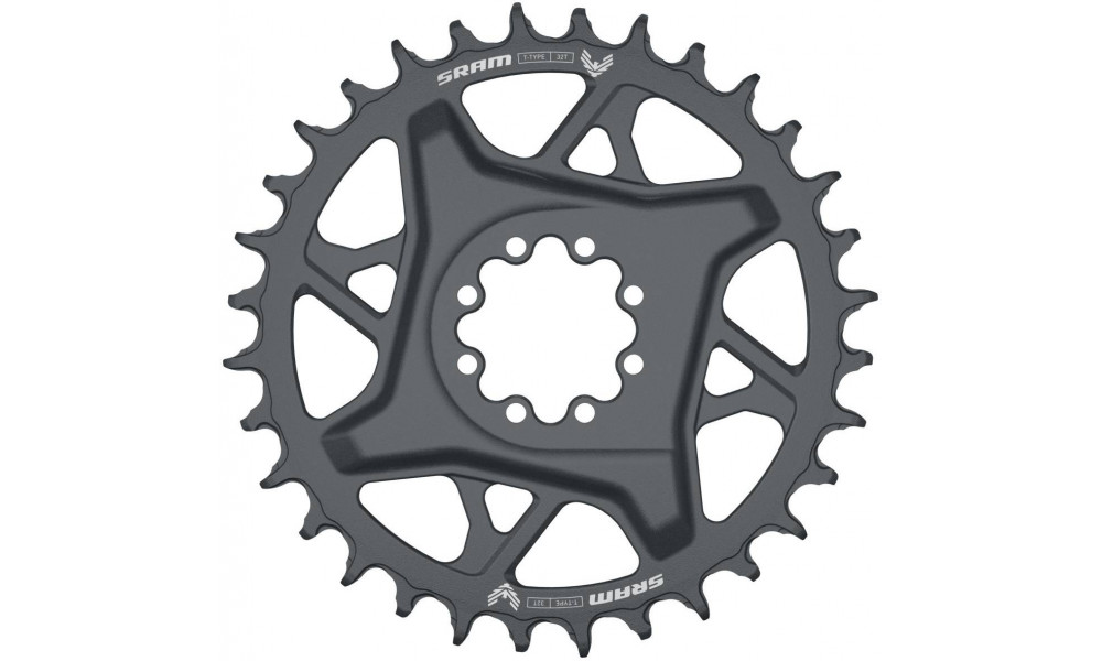 Eturatas SRAM GX Eagle T-Type D1 Direct Mount 3mm offset 32T grey 