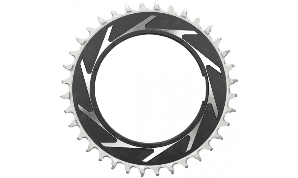 Eturatas SRAM XX SL Eagle T-Type D1 Thread Mount 3mm offset 36T black-silver 