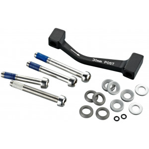 Levyadapteri SRAM Post Mount front 200mm/rear 180mm with stainless steel bolts 40mm standard