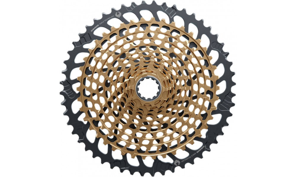 Rataspakka SRAM XG-1299 Eagle 12-speed 10-52T gold 