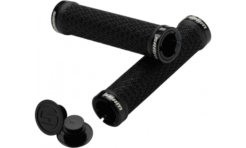 Kädensijat SRAM DH Silicone Lock-on double clamp black 