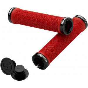 Kädensijat SRAM DH Silicone Lock-on double clamp red