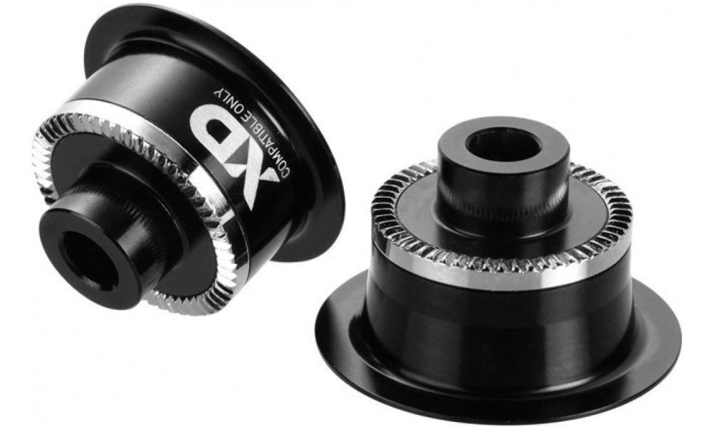 Sovitin SRAM front hub conversion caps for X0/Roam/Rise/Rail 12x100mm thru axle 