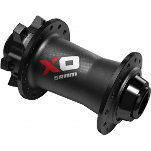 Etunapa SRAM X0 9/15/20x100mm Disc 6-bolt black-red