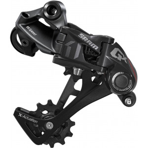 Takavaihtaja SRAM GX long cage 1x11-speed black-red