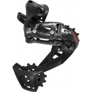 Takavaihtaja SRAM GX long cage 2x11-speed black-red