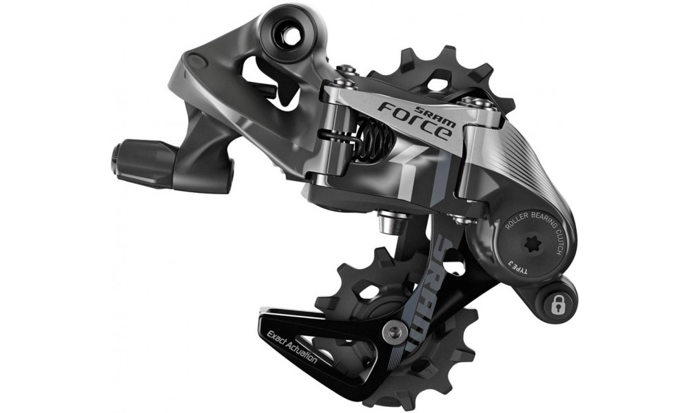 Takavaihtaja SRAM Force 1 Type 3.0 medium cage 11-speed 