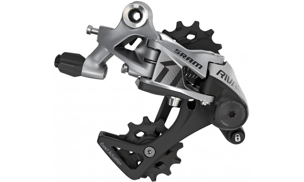 Takavaihtaja SRAM Rival 1 Type 3.0 medium cage 11-speed 