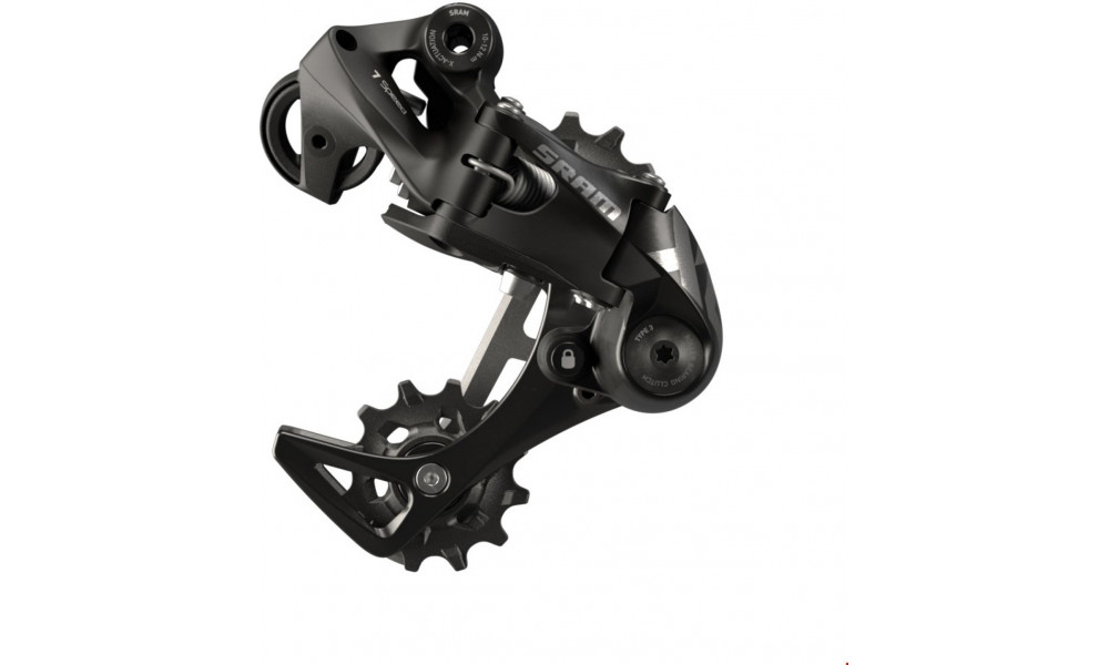 Takavaihtaja SRAM X01 DH short cage 7-speed black 