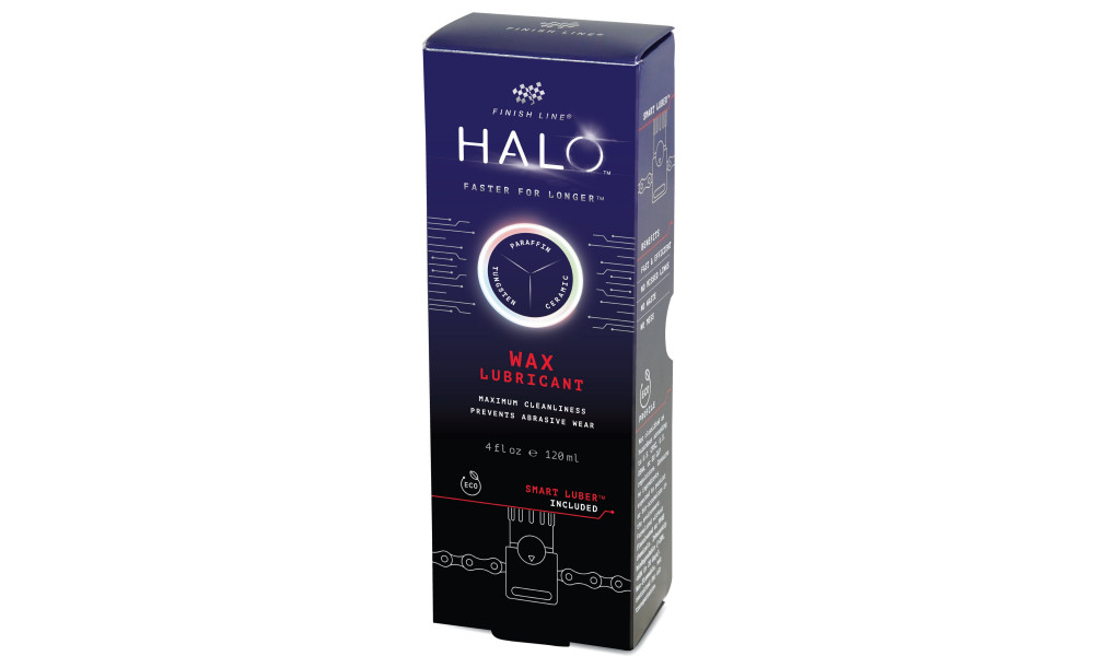 Ketjuöljy Finish Line HALO Wax 120ml + Smart Luber - 6