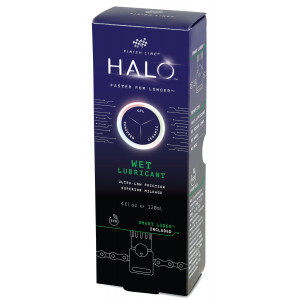 Ketjuöljy Finish Line HALO Wet 120ml + Smart Luber