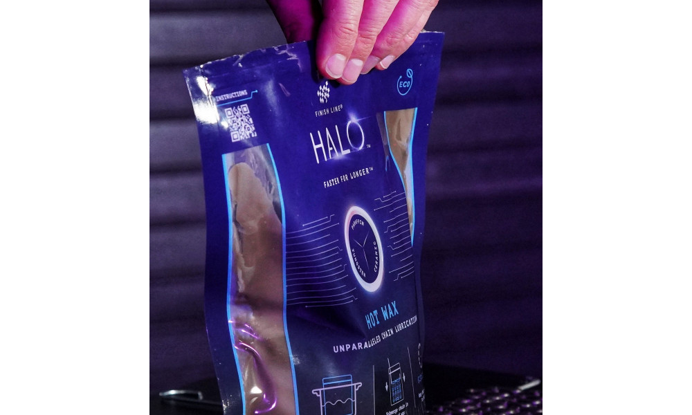 Kuumavaha pyörän ketjuille Finish Line HALO Hot Wax 600g - 2 Kuumavaha pyörän ketjuille Finish Line HALO Hot Wax 600g - 2