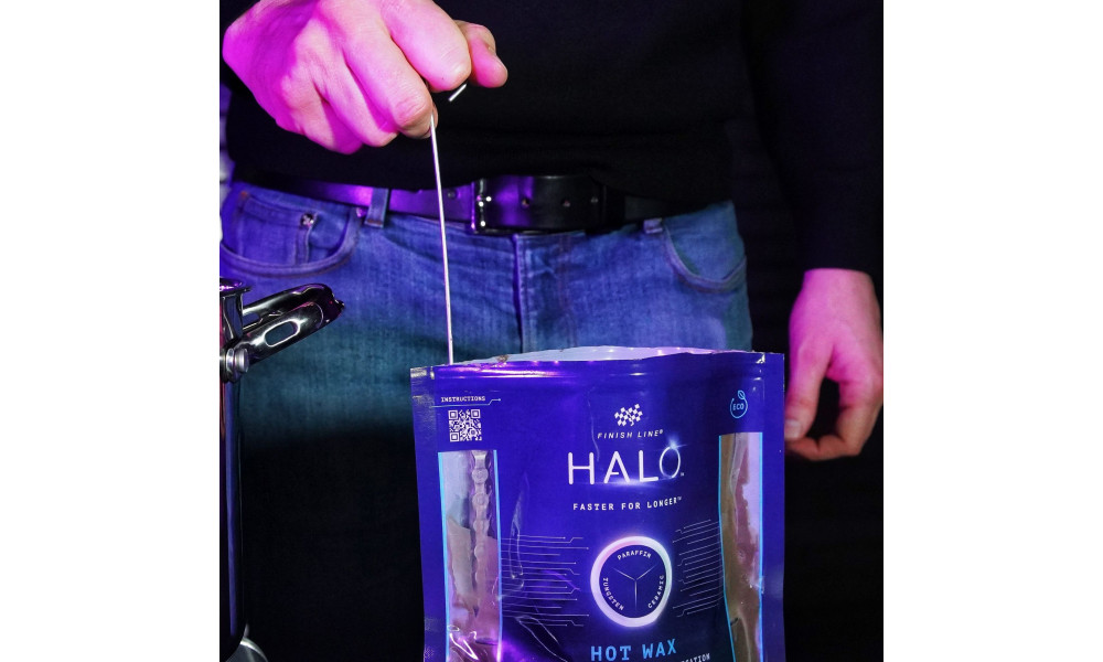 Kuumavaha pyörän ketjuille Finish Line HALO Hot Wax 600g - 4 Kuumavaha pyörän ketjuille Finish Line HALO Hot Wax 600g - 4