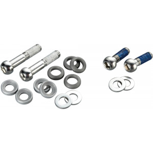 Levyjarrusatulan kiinnityspultit SRAM titanium T25 standard 17mm (pari)