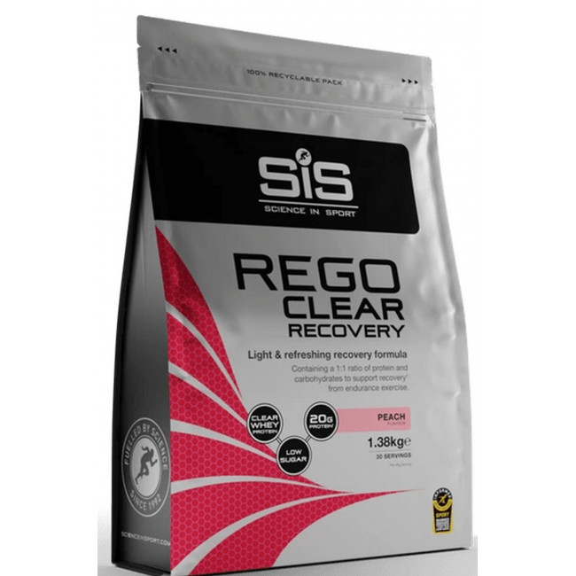 Urheiluruuat jauheena SiS Rego Clear Recovery Peach 1.38kg