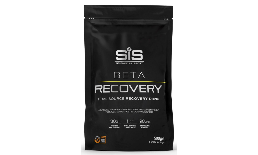 Ravintolisäjauhe SiS Beta Recovery Vanila 500g 