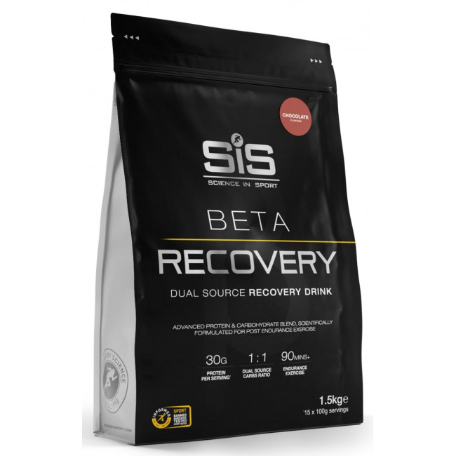 Urheiluruuat jauheena SiS Beta Recovery Chocolate 1.5kg