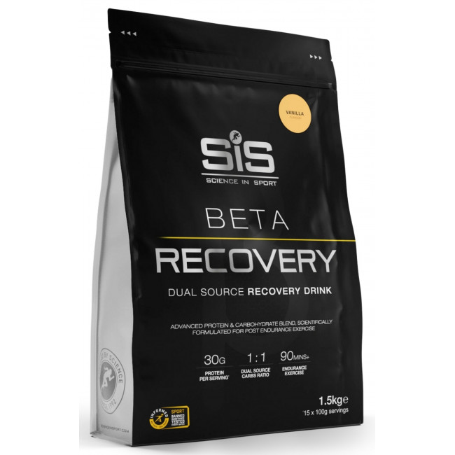 Urheiluruuat jauheena SiS Beta Recovery Vanila 1.5kg