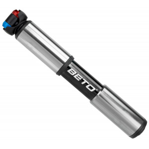 Pumppu BETO Mini Alu TH-008AN grey with hose and manometer 5.5bar