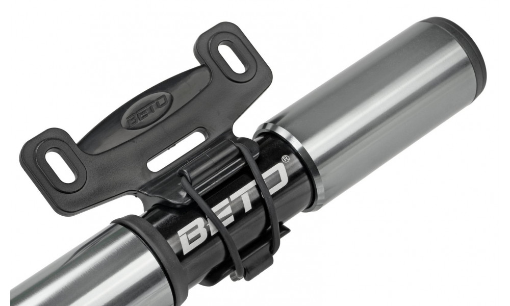 Pumppu BETO Mini Alu TH-008AN grey with hose 5.5bar - 6