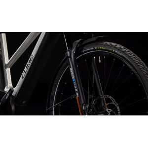 Sähköpyörä Cube Kathmandu Hybrid 45 750 Trapeze grey'n'reflex 2026