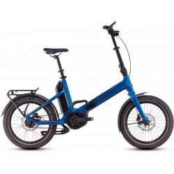 Sähköpyörä Cube Fold Hybrid Comfort 500 electricblue'n'reflex 2025