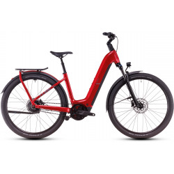 Sähköpyörä Cube Kathmandu Hybrid Comfort Pro 800 Easy Entry electricred'n'red 2025