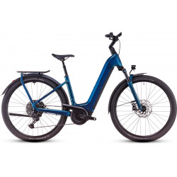 Sähköpyörä Cube Kathmandu Hybrid EX 800 Easy Entry electricblue'n'chrome 2025