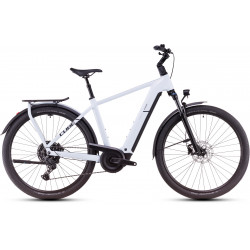 Sähköpyörä Cube Kathmandu Hybrid ONE 800 polarwhite'n'black 2025