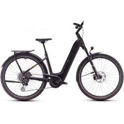 Sähköpyörä Cube Kathmandu Hybrid SLT 800 Easy Entry golddust'n'black 2025