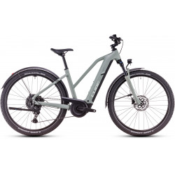 Sähköpyörä Cube Nuride Hybrid Pro 600 Allroad Trapeze pistachio'n'stonegrey 2025