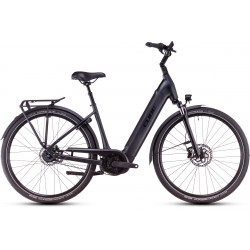 Sähköpyörä Cube Supreme RT Hybrid Deluxe EX 625 Easy Entry metalblack'n'glossy 2025